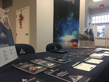Picture of an LDCC Recruitment table